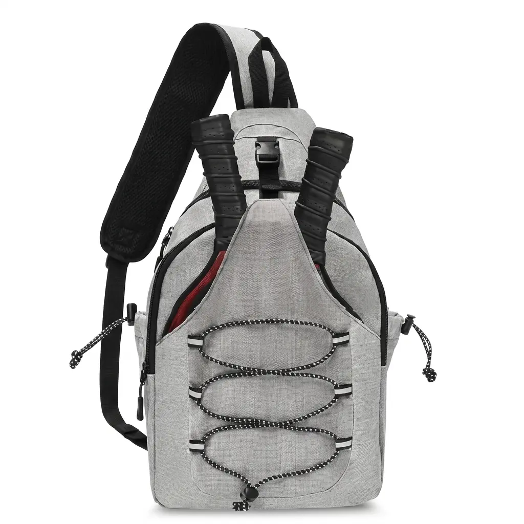 Compact commuter pickleball bag for 1–2 paddles